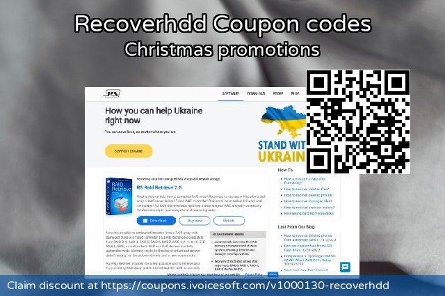Recoverhdd Coupon code for 2022 Mother's Day