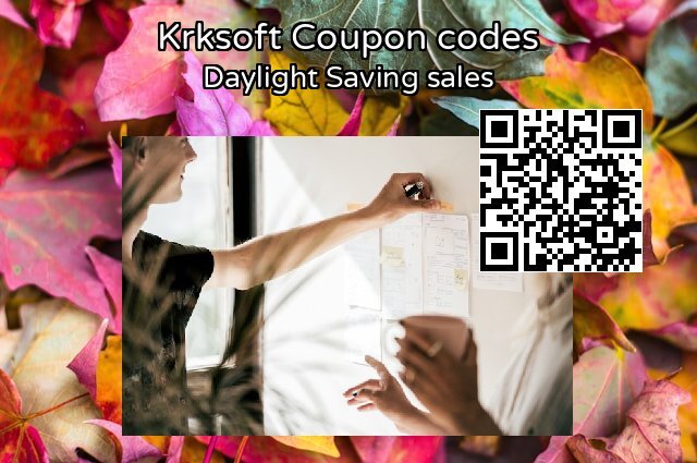 Krksoft Coupon code for 2025 Daylight Saving