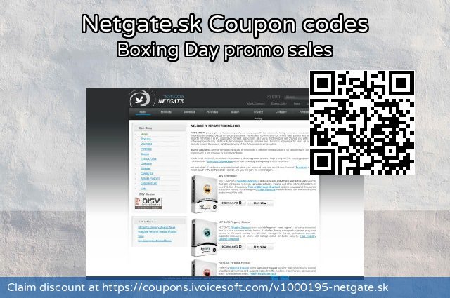 Netgate.sk Coupon code for 2023 Boxing Day