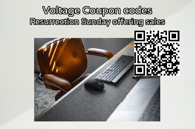 Voltage Coupon code for 2024 Resurrection Sunday