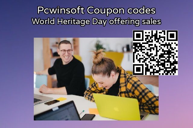 Pcwinsoft Coupon code for 2024 World Heritage Day