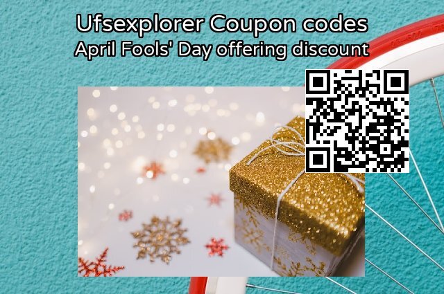 Ufsexplorer Coupon code for 2024 April Fools' Day