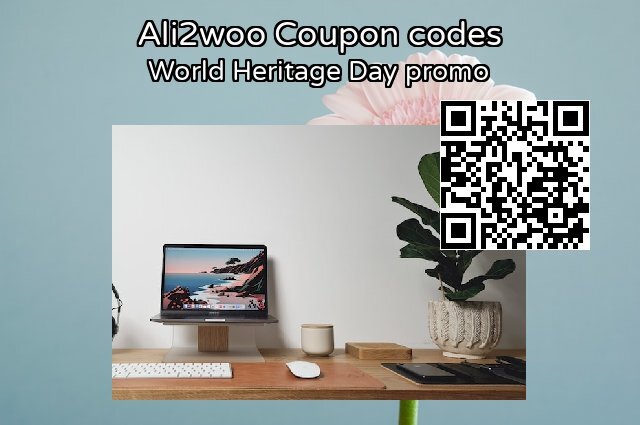 Ali2woo Coupon code for 2024 World Heritage Day