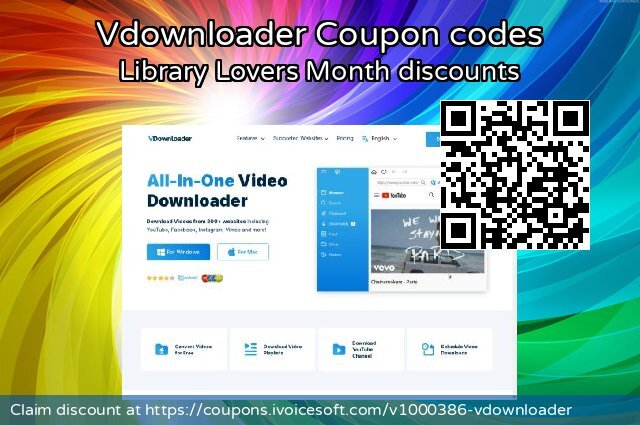 Vdownloader Coupon code for 2024 4th of July