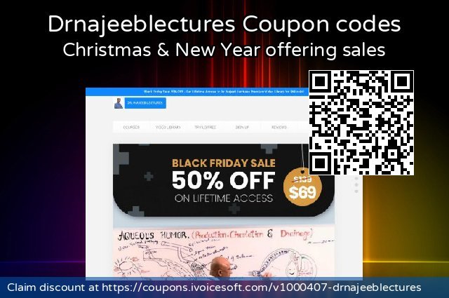 Drnajeeblectures Coupon code for 2023 April Fools Day