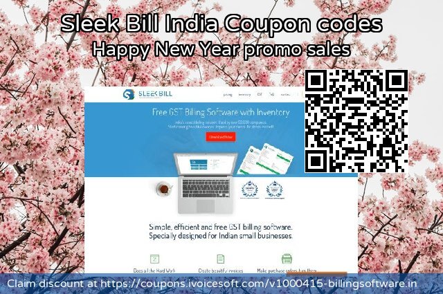 Sleek Bill India Coupon code for 2022 Labour Day