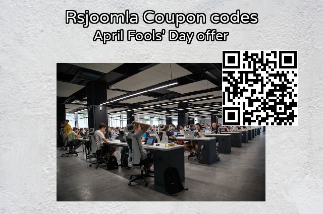 Rsjoomla Coupon code for 2024 April Fools' Day