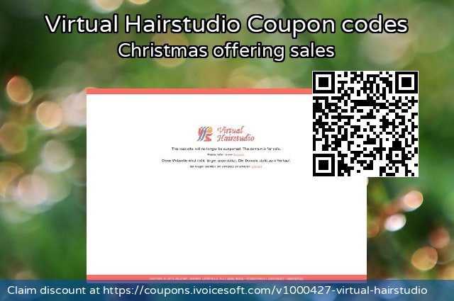 Virtual Hairstudio Coupon code for 2022 ​Spooky Day