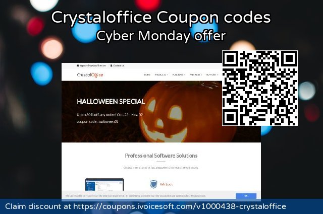 Crystaloffice Coupon code for 2023 ​Spooky Day