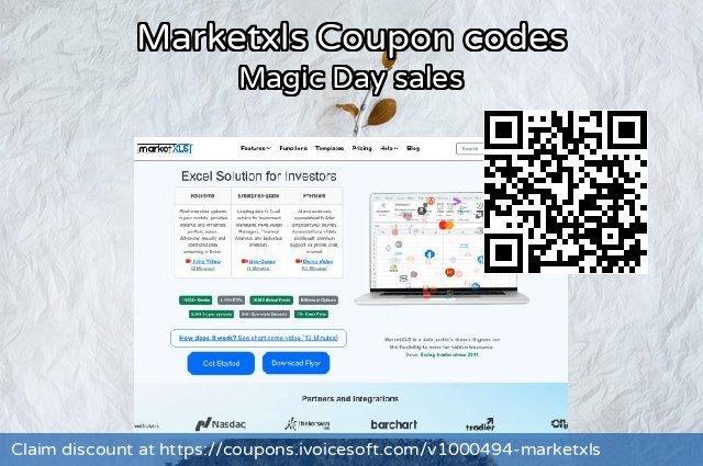 Marketxls Coupon code for 2022 Happy New Year