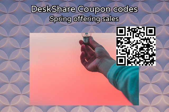 DeskShare Coupon code for 2024 Spring