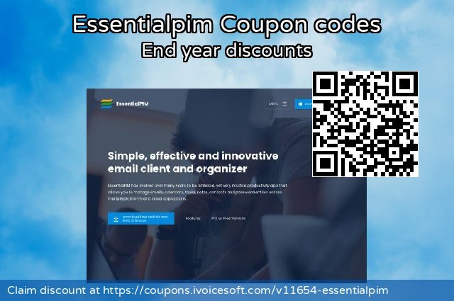 Essentialpim Coupon code for 2023 World Backup Day