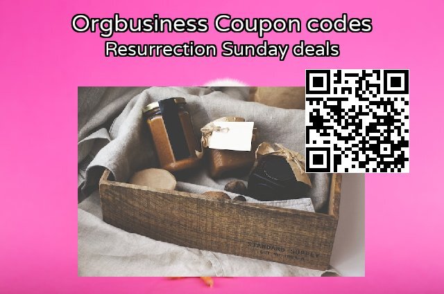 Orgbusiness Coupon code for 2024 Resurrection Sunday