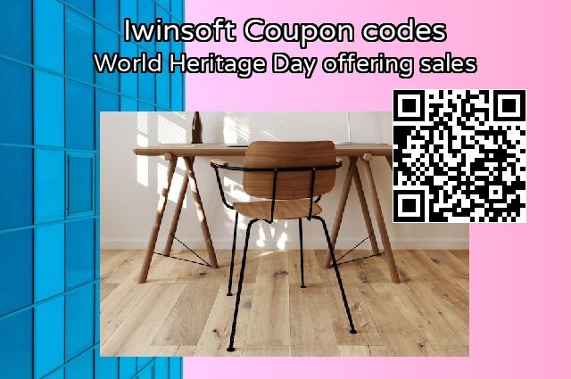 Iwinsoft Coupon code for 2024 World Heritage Day