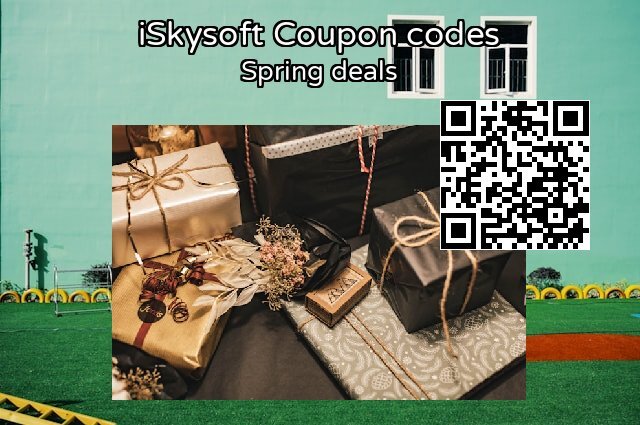 iSkysoft Coupon code for 2024 Spring