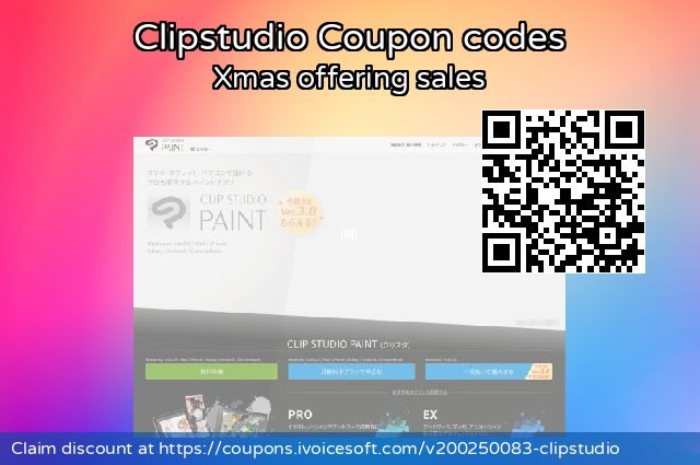Clipstudio Coupon code for 2022 Earth Hour