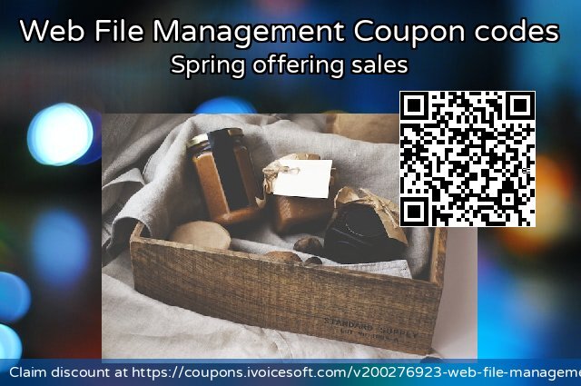 Web File Management Coupon code for 2023 Oceans Month