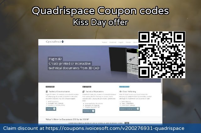 Quadrispace Coupon code for 2024 National No Bra Day