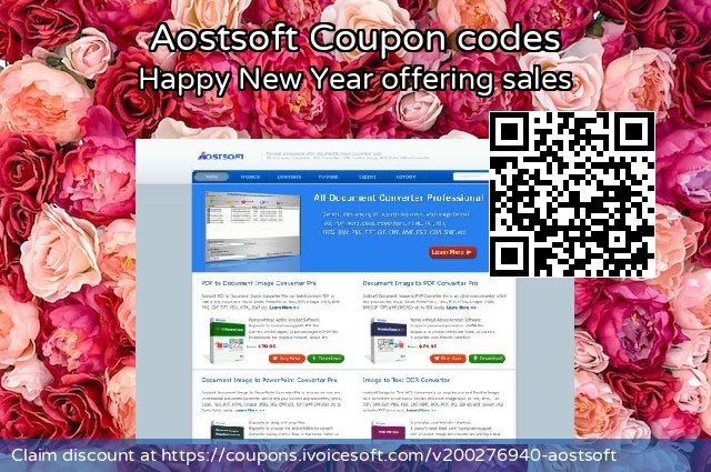 Aostsoft Coupon code for 2022 World Teachers' Day