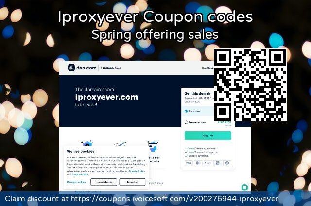 Iproxyever Coupon code for 2023 ​Spooky Day