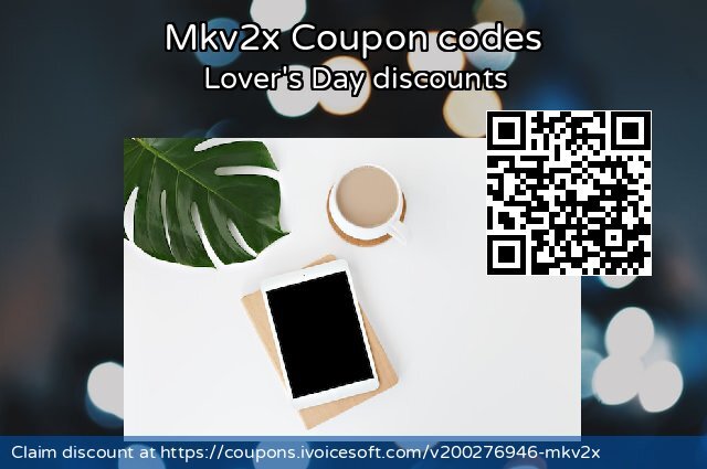 Mkv2x Coupon code for 2024 April Fools' Day