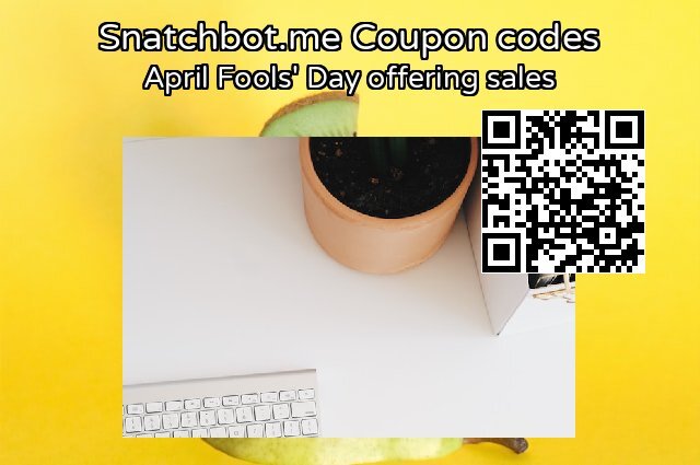 Snatchbot.me Coupon code for 2024 April Fools' Day