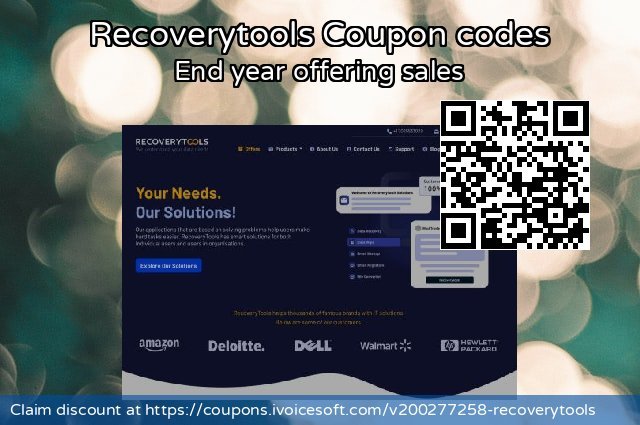 Recoverytools Coupon code for 2023 End year