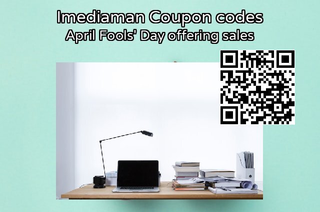 Imediaman Coupon code for 2024 April Fools' Day