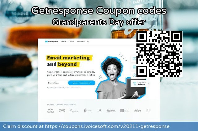 Getresponse Coupon code for 2022 Mother Day