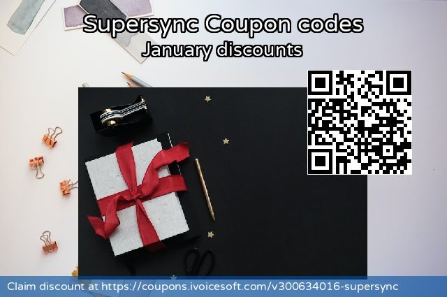 Supersync Coupon code for 2022 January