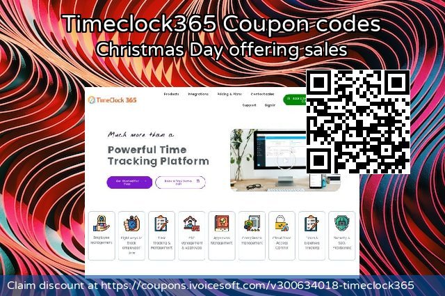 Timeclock365 Coupon code for 2023 All Hallows' Eve