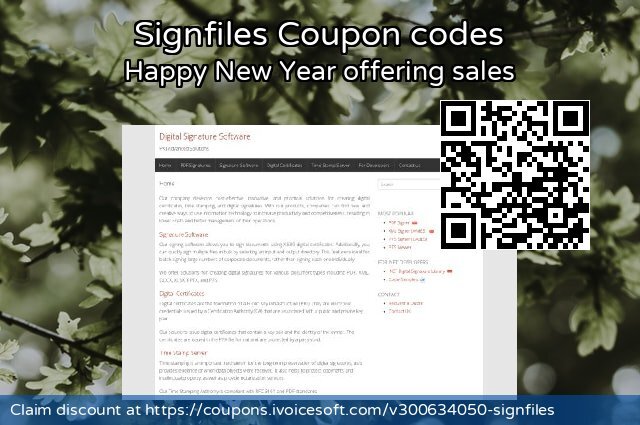 Signfiles Coupon code for 2024 Library Lovers Month