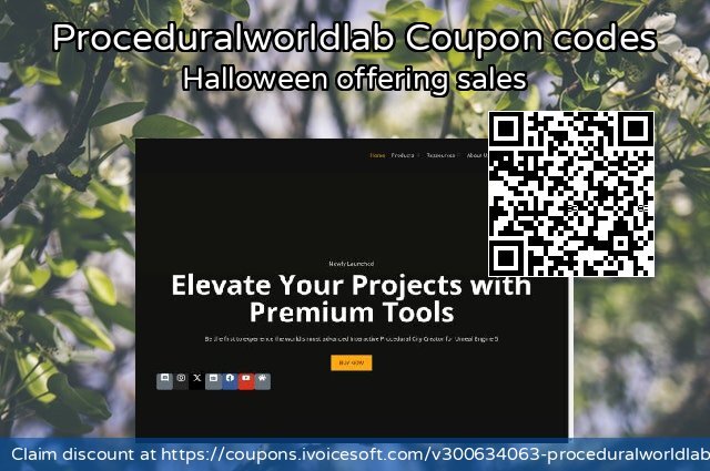 Proceduralworldlab Coupon code for 2024 Halloween