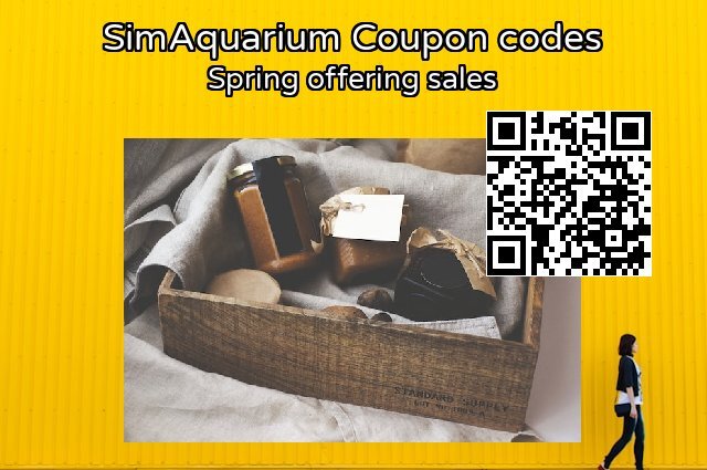 SimAquarium Coupon code for 2024 Spring