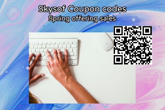 Skysof Coupon code for 2024 Spring