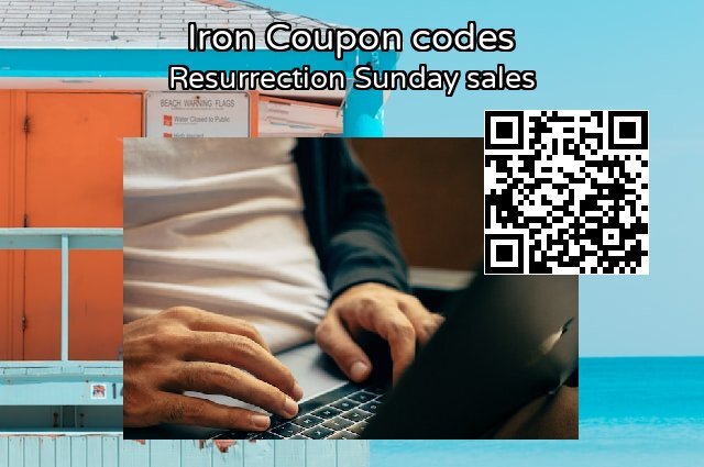 Iron Coupon code for 2024 Resurrection Sunday