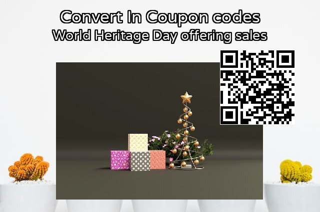 Convert In Coupon code for 2024 World Heritage Day