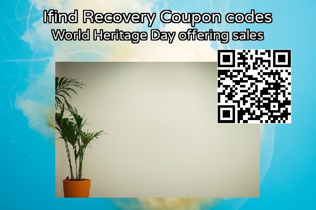 Ifind Recovery Coupon code for 2024 World Heritage Day