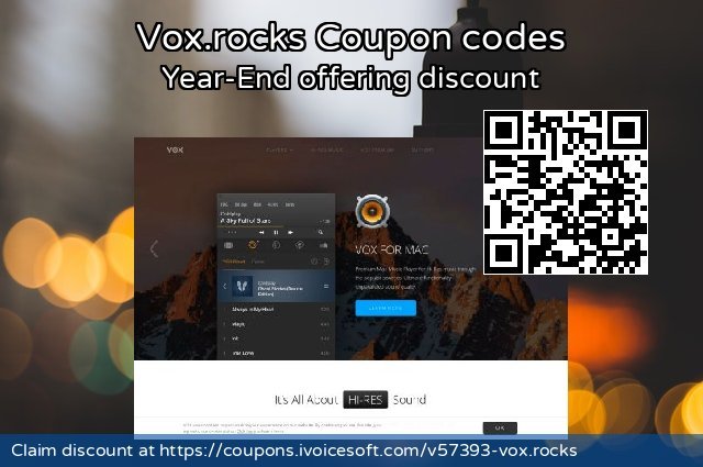Vox.rocks Coupon code for 2022 Int's Beer Day