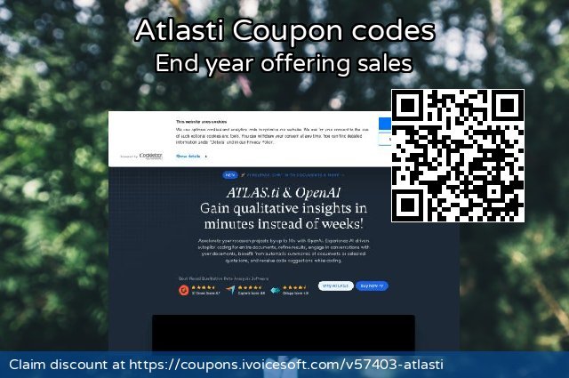 Atlasti Coupon code for 2022 End year